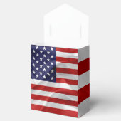 De vlag van de Verenigde Staten van Amerika Bedankdoosjes (Geopend)