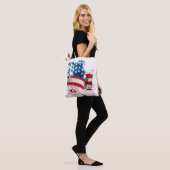 de vlag van de Verenigde Staten van Amerika Draagtas (Op model)