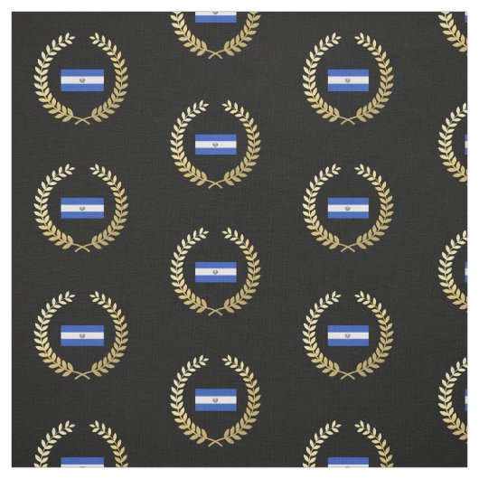 De vlag van El Salvador Stof (Swatch)