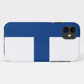 De vlag van Finland - Siniristilippu Case-Mate iPhone Case (Achterkant (horizontaal))