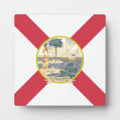 De vlag van Florida: Sunshine State of Floridians Fotoplaat (Voorkant)