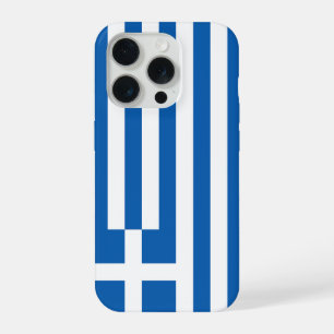 De vlag van Griekenland iPhone 15 Pro Hoesje