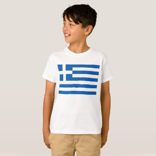 De vlag van Griekenland T-shirt