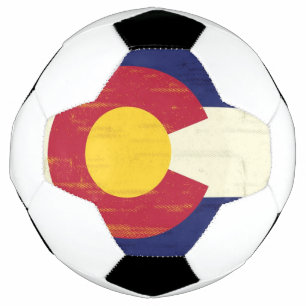De Vlag van Grunge van Colorado Voetbal