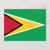 De vlag van Guyana, Guyana Briefkaart (Voorkant)