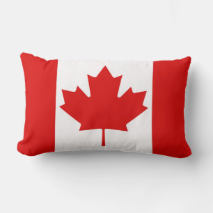 De vlag van het Blad van de Esdoorn van Canada Kussen