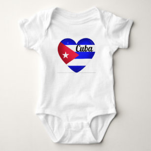 De Vlag van het Hart van Cuba Romper
