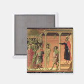 De vlag van het Maesta-altarstuk Magneet (Voorkant / Achterkant)