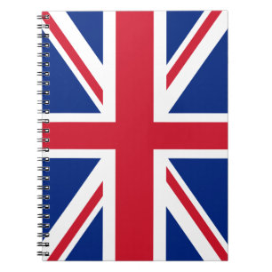 De Vlag van het Verenigd Koninkrijk Notitieboek