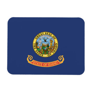 De vlag van Idaho, Verenigde Staten van Amerika Magneet