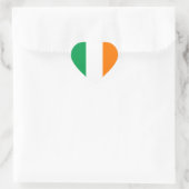 De vlag van Ierland Heart Sticker (Tas)