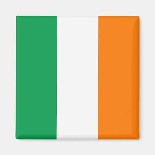 De vlag van Ierland, Iers Tricolor Magneet (Voorkant)