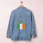 De vlag van Ierland invullen Denim Jacket (Hangar)