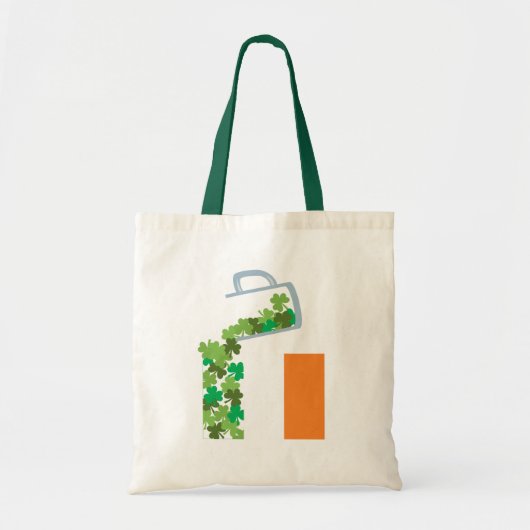 De vlag van Ierland invullen Tote Bag (Voorkant)