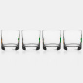 De vlag van Ierland invullen Whisky Glas (Links)