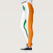 De vlag van Ierland Shamrock Leggings (Links)