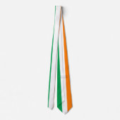 De vlag van Ierland Shamrock Stropdas (Achterkant)