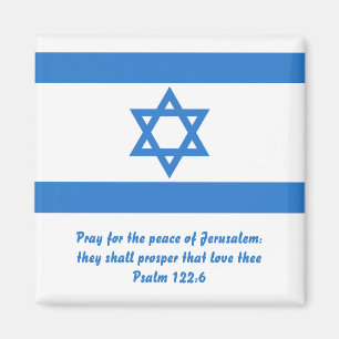 de vlag van Israël, Magneet