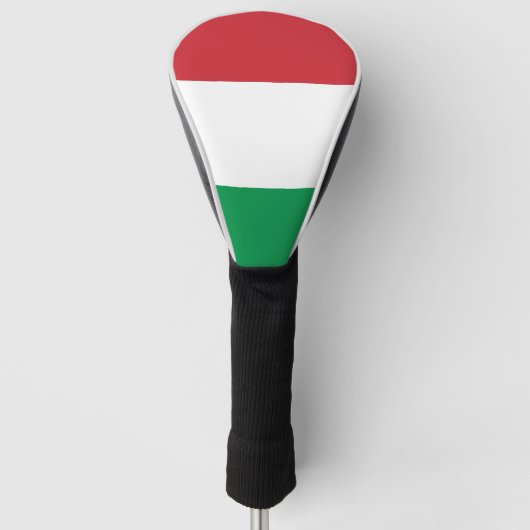 De Vlag van Italië Golfheadcover (Voorkant)