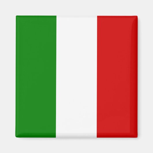 De vlag van Italië Magneet (Voorkant)