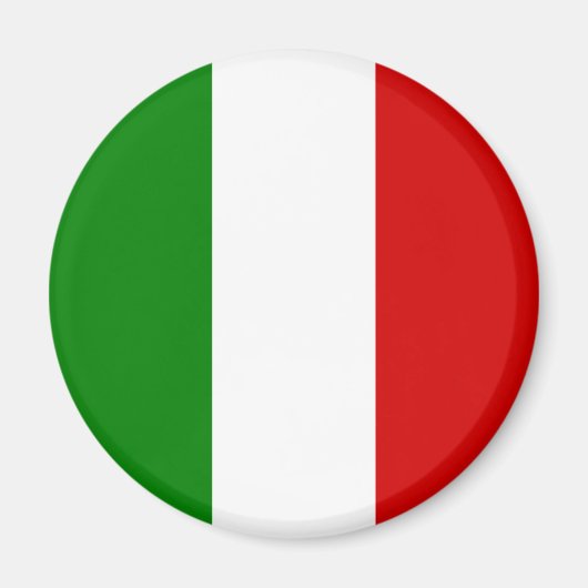 De vlag van Italië Magneet (Voorkant)