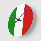 De vlag van Italië Ronde Klok (Hoek)