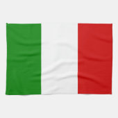 De vlag van Italië Theedoek (Horizontaal)