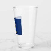 De vlag van Kansas Glas (Links)
