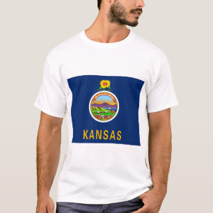 De vlag van Kansas T-shirt
