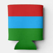 De vlag van Karelië Blikjeskoeler (Achterkant)