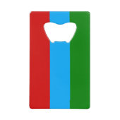 De vlag van Karelië Kredietkaart Flessenopener (Voorkant)