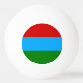 De vlag van Karelië Pingpongballen (Achterkant)