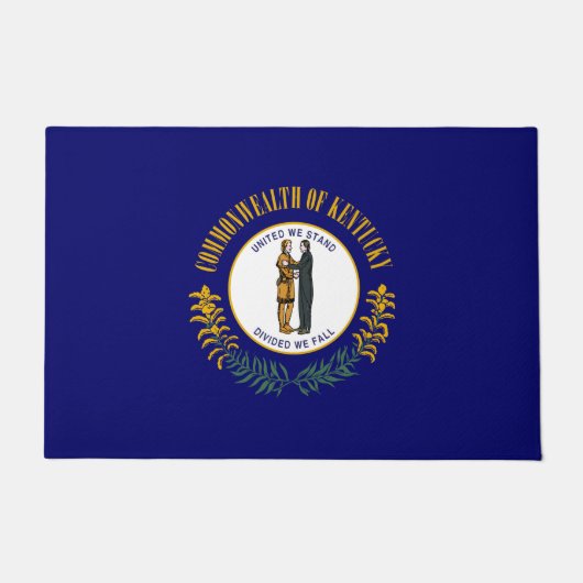 De vlag van Kentucky Deurmat (Voorkant)
