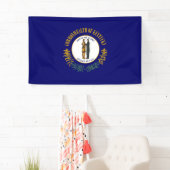 De vlag van Kentucky Spandoek (Insitu)