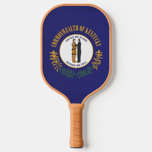 De vlag van Kentucky, Verenigde Staten van Amerika Pickleball Paddle (Voorkant)