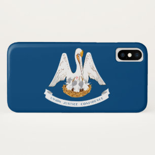 De vlag van Louisiana iPhone X Hoesje