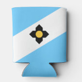 De vlag van Madison, Koelbox van Wisconsin Blikjeskoeler (Achterkant)