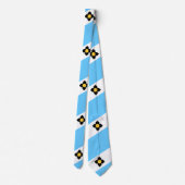 De vlag van Madison, Wisconsin Stropdas (Achterkant)