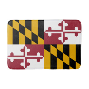 De vlag van Maryland Badmat