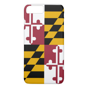 De Vlag van Maryland iPhone 8 Plus / 7 Plus Hoesje