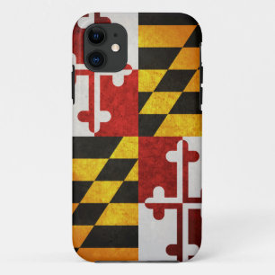 De vlag van Maryland iPhone 11 Hoesje