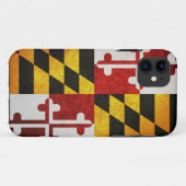 De vlag van Maryland Case-Mate iPhone Case (Achterkant (horizontaal))