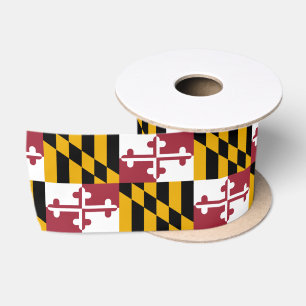 De vlag van Maryland Lint