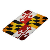 De vlag van Maryland Magneet (Linkerzijde)
