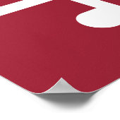 De vlag van Maryland Poster (Hoek)