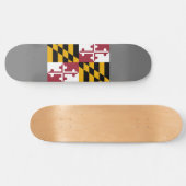 De vlag van Maryland Skateboard (Horizontaal)