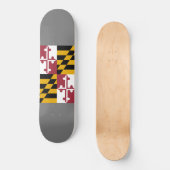 De vlag van Maryland Skateboard (Voorkant)