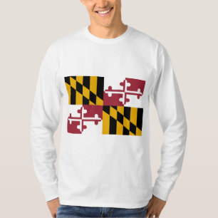 De vlag van Maryland T-shirt