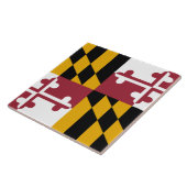 De vlag van Maryland Tegeltje (Zijkant)