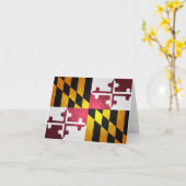 De Vlag van Marylander Kaart (Gele Bloem)